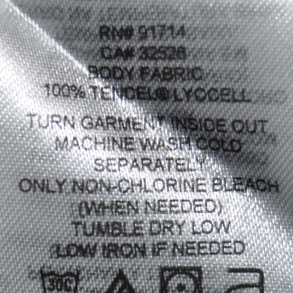 TUSALE ARMANI EXCHANGE Chambray High Waist Pant - Picture 6 of 6